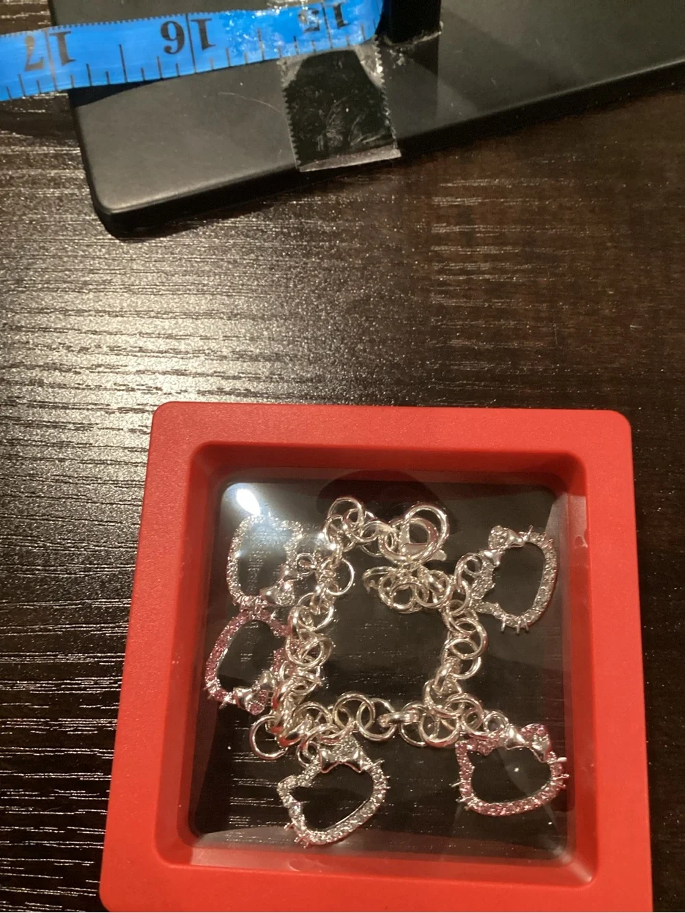 NWOT - Hello Kitty - Silver & Pink Charm Bracelet - Brand New !!! FREE GIFTS!!!